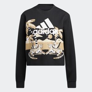 Adidas FARM Rio leopard sweatshirt. Worn once